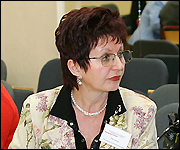 Одна из участниц семинара Матвеева Людмила Александровна - специалист отдела медиаобразования ГОУ СИПКРО Самарской области - кликни для увеличения